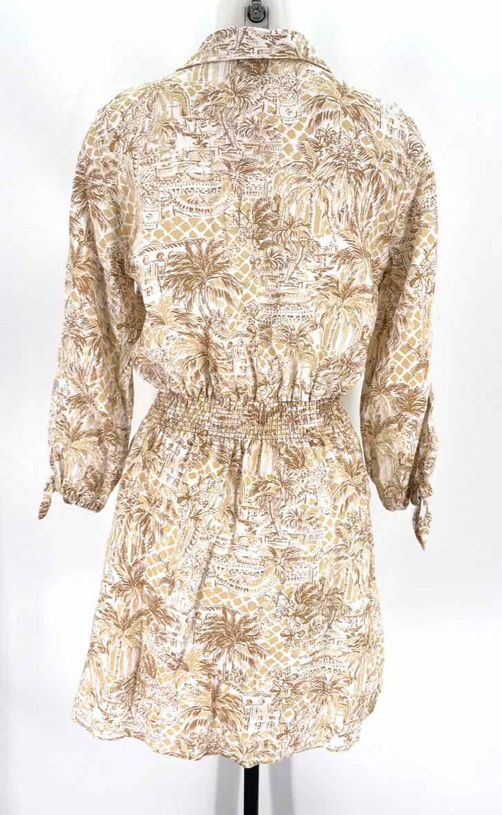 Size 10 Lilly Pulitzer White Linen Dress