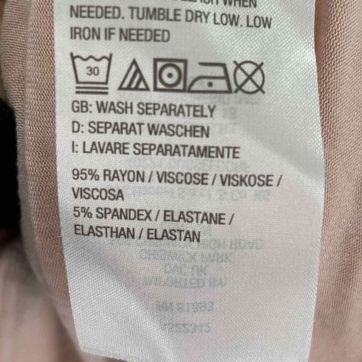 Size 2X Pale Pink Shirt