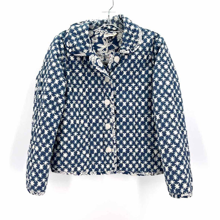 Size M UNIVERSAL THREAD Blue Print Jacket