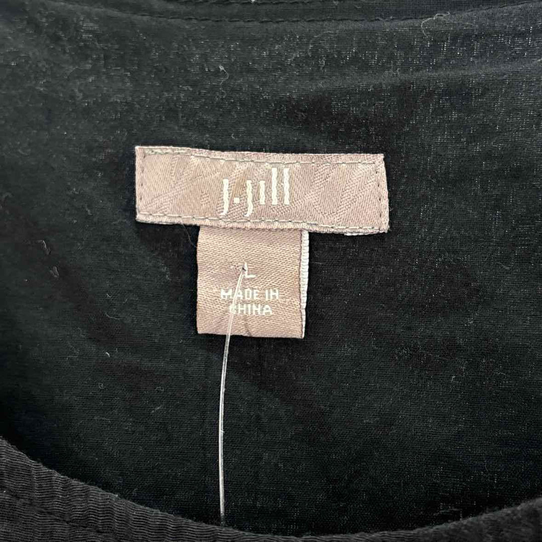 Size L J JILL Black Dress