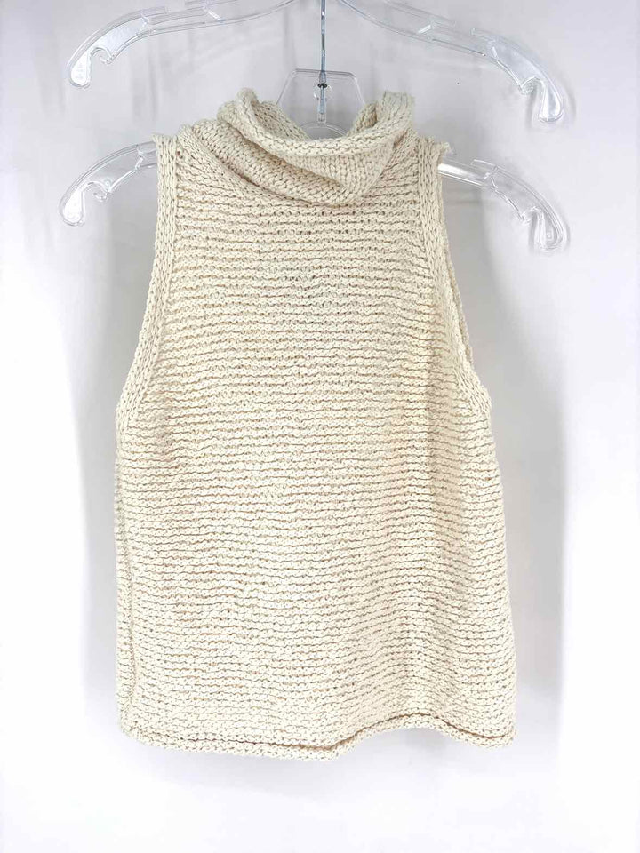 Size XS Pilcro & the Letterpress Tan Knit Shirt