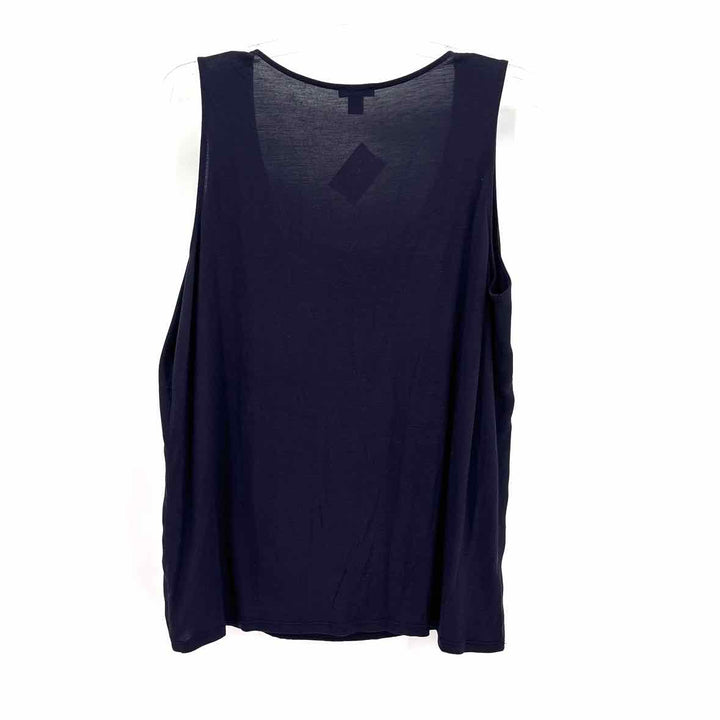 Size L Ann Taylor Navy Shirt