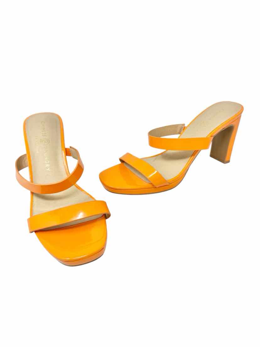 Shoe Size 7.5 CHINESE LAUNDRY Orange Sandals