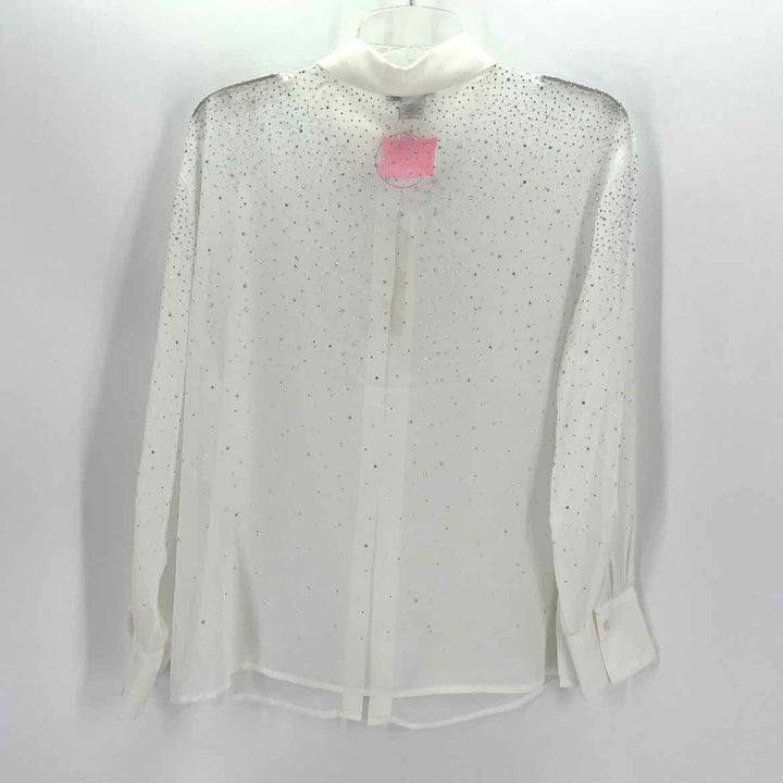 Size L RACHEL ZOE White Shirt
