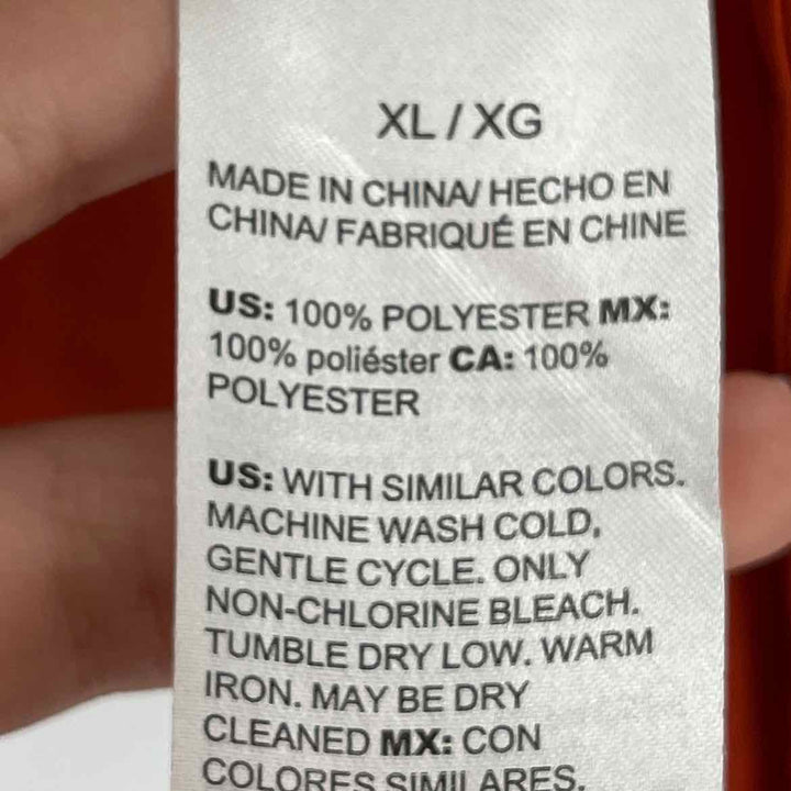 Size XL White House Black Market Orange Shirt
