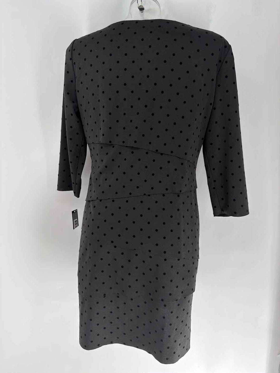 Size 12P TAHARI Black Dress