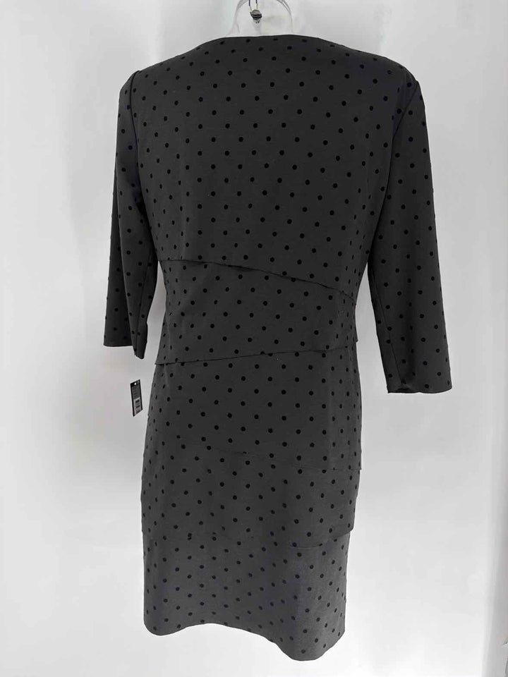 Size 12P TAHARI Black Dress