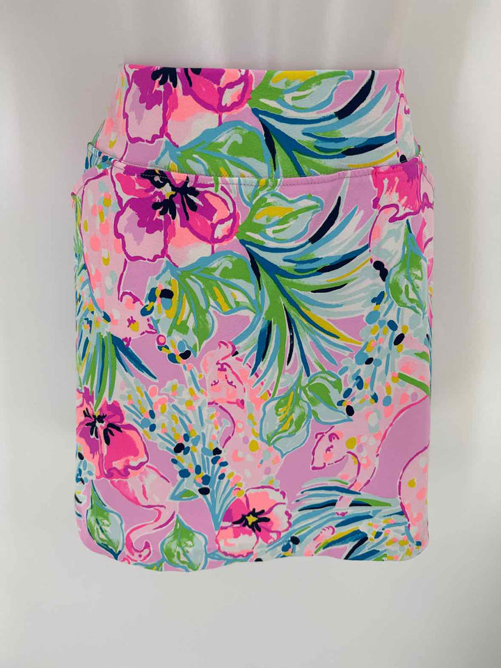 Size 14 LILLA P Multi-Color Skirt