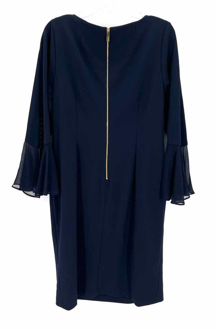 Size 14 Calvin Klein Navy Dress