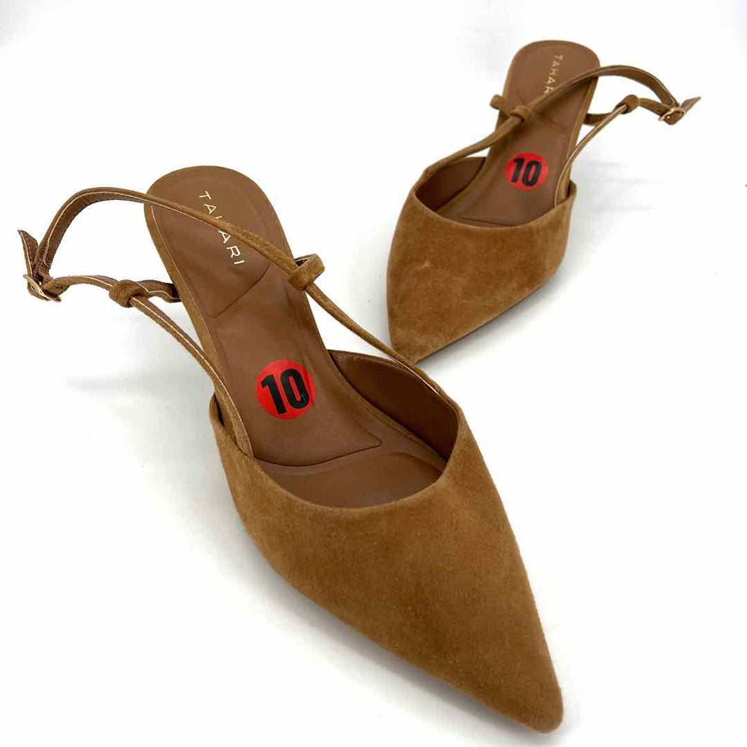 Shoe Size 10 TAHARI Camel Heels