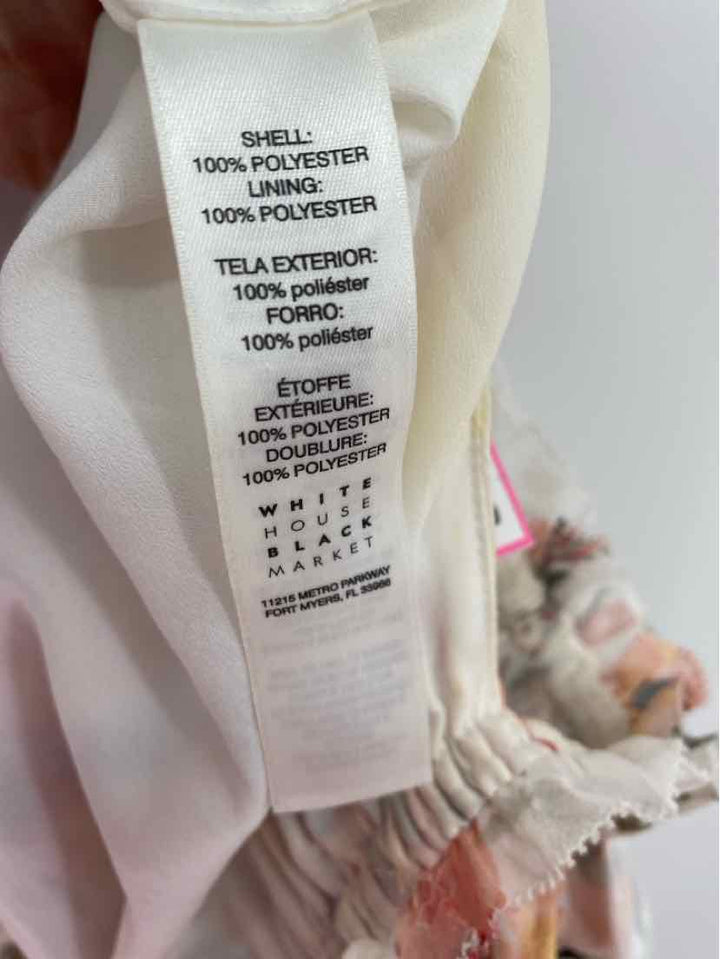 Size XXS White House Black Market Cream Dress