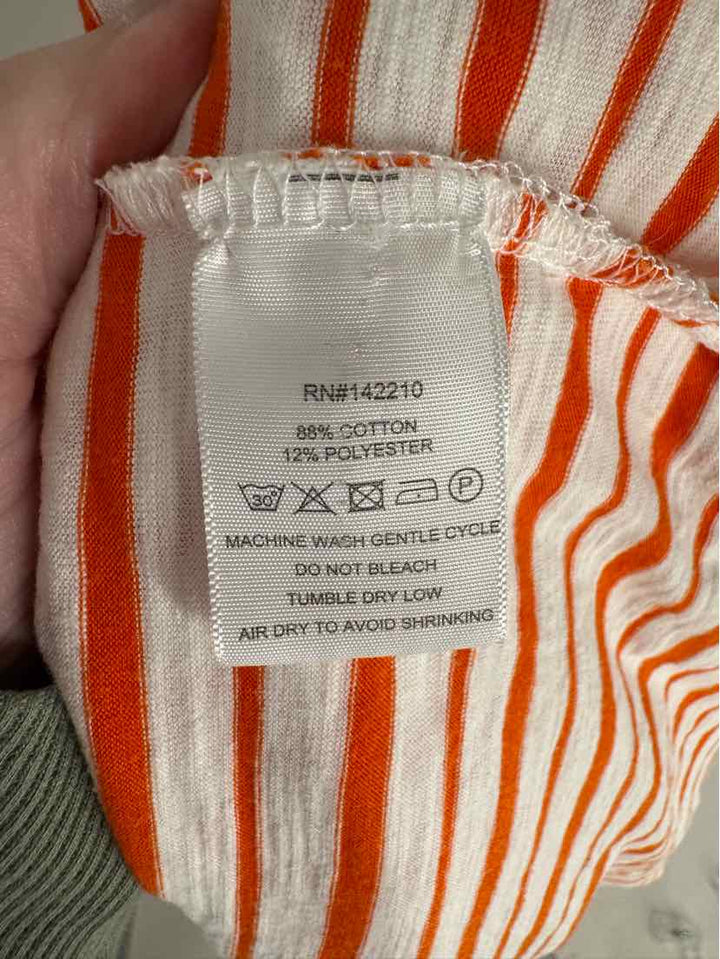 Size L MERSEA Orange Shirt