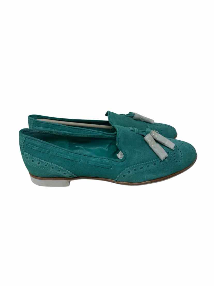Shoe Size 8 Dolce Vita Green Suede Loafers