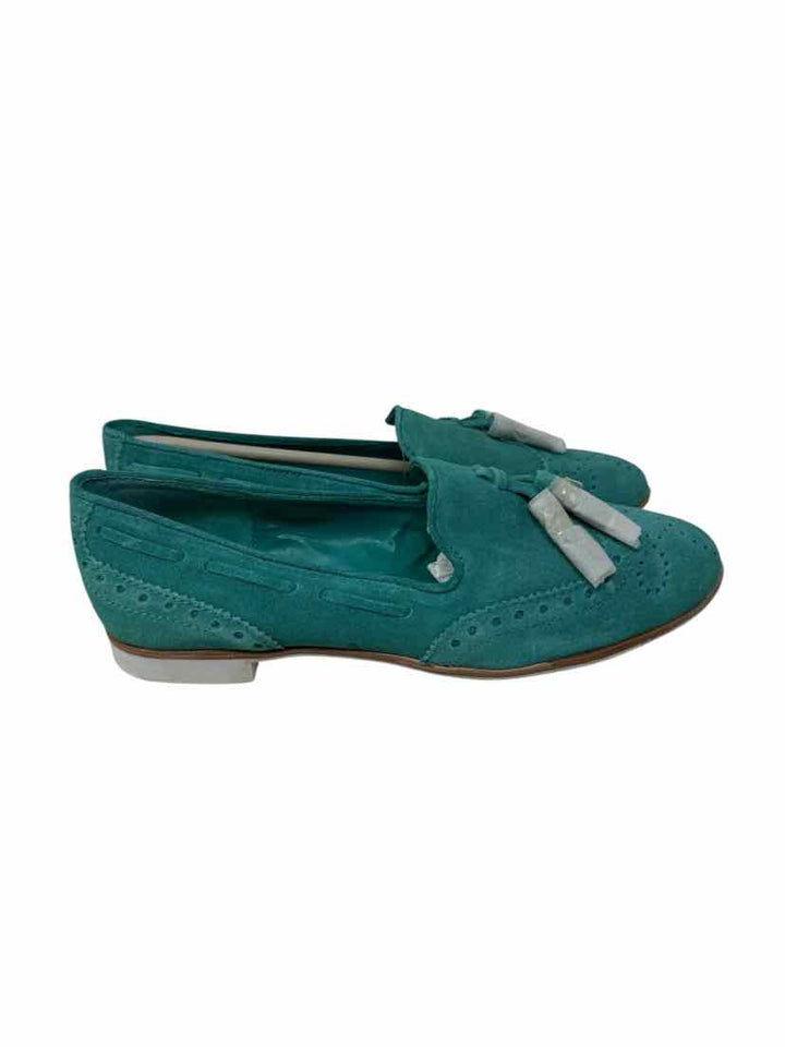 Shoe Size 8 Dolce Vita Green Suede Loafers