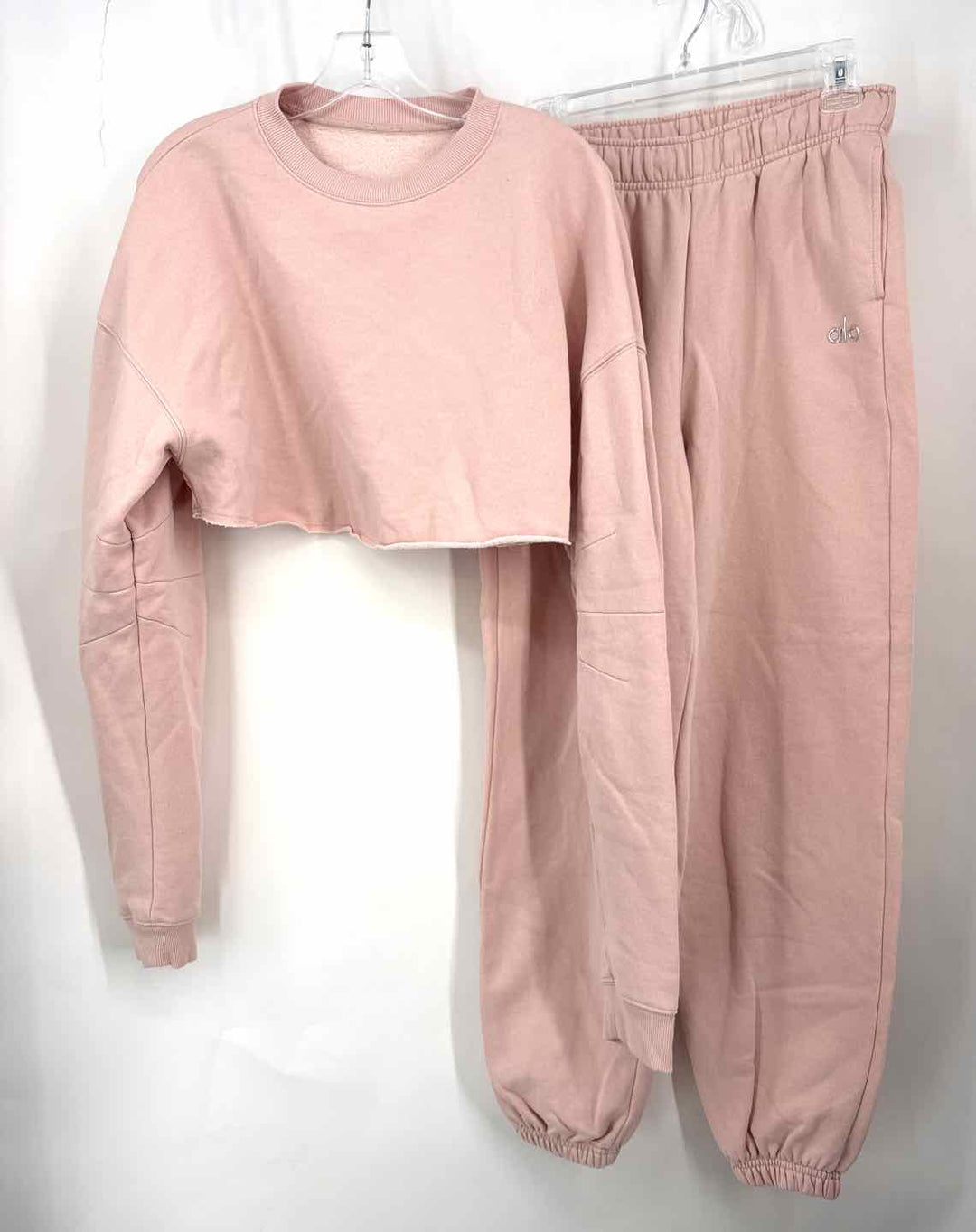 Size S/M ALO Pink Cotton 2 PC Dress