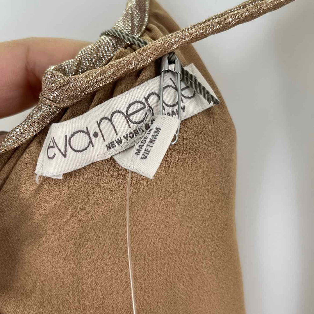 Size L NY & CO Gold Dress