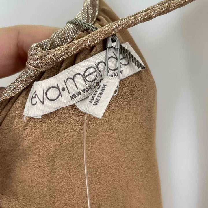 Size L NY & CO Gold Dress