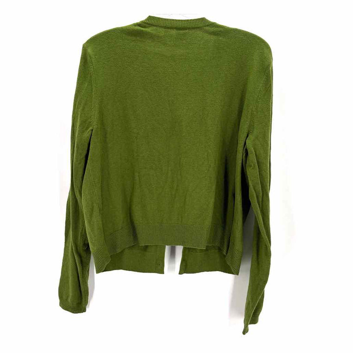 Size L Ann Taylor Green Cardigan