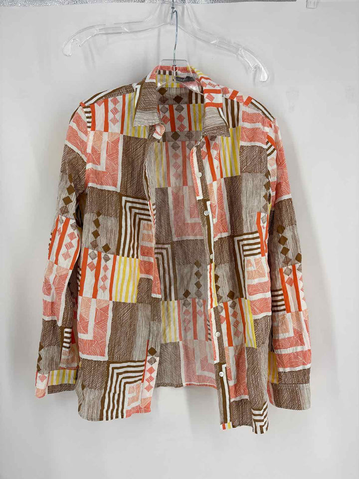 Size M J MCLAUGHLIN Multi-Color Shirt