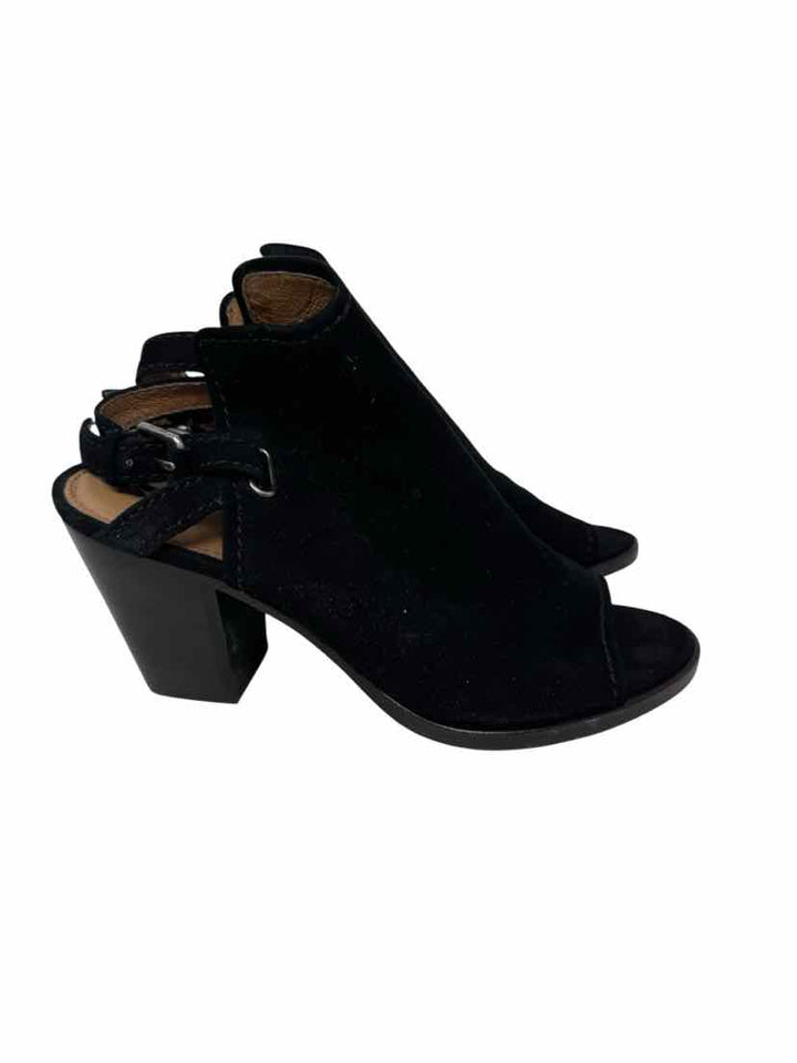Shoe Size 8 Frye Black Suede Boots