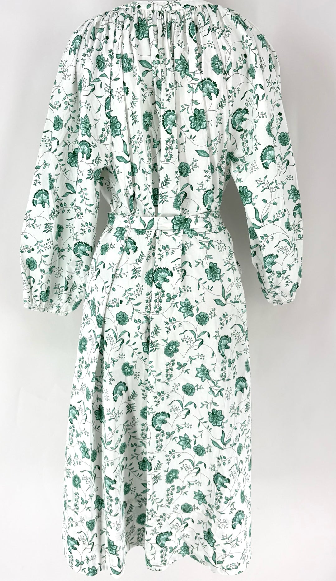 Size XL Green Print Dress