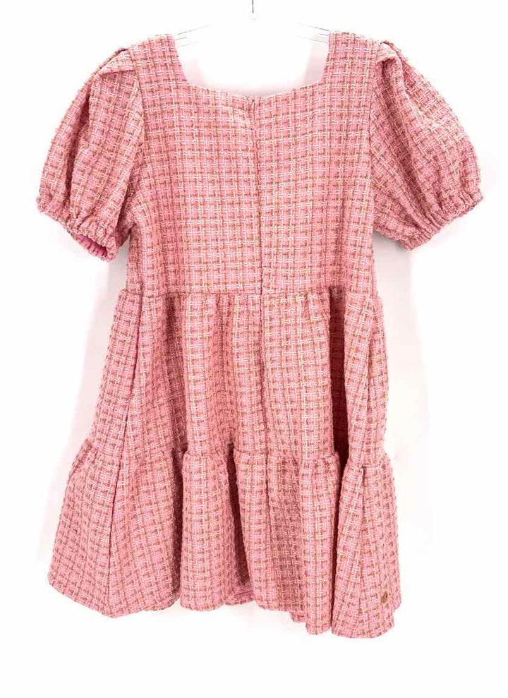 Size XL SIMPLY SOUTHERN Pink Knit Tweed Dress