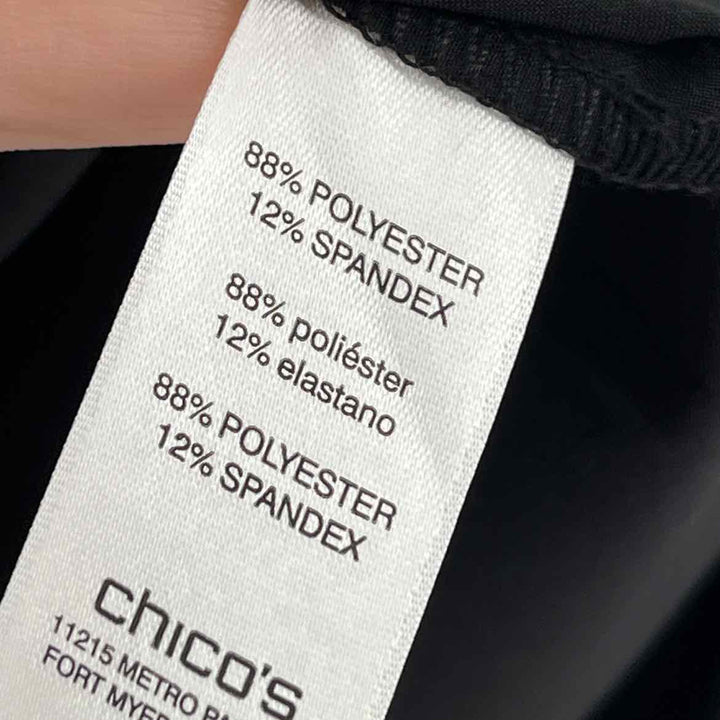 Size S Chico's Black Jacket