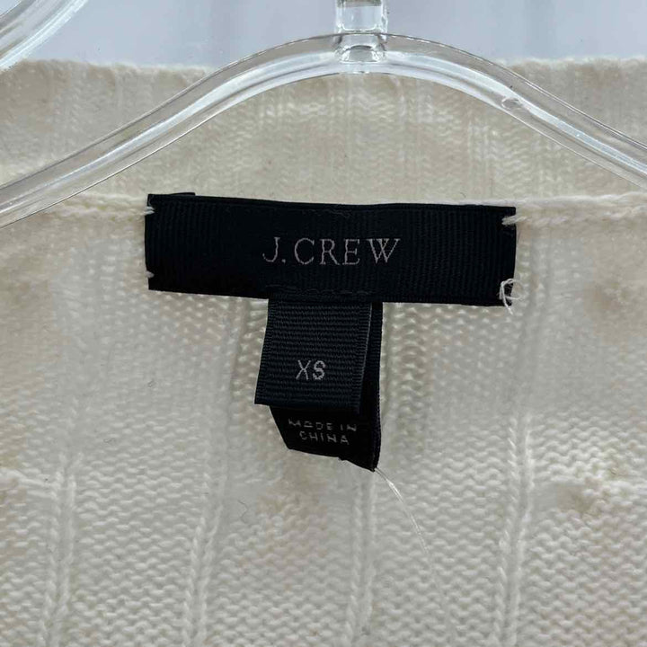 Size XS J Crew Cream Sweater