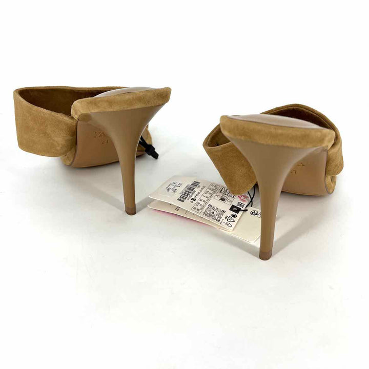 Shoe Size 10 ZARA Tan Heels