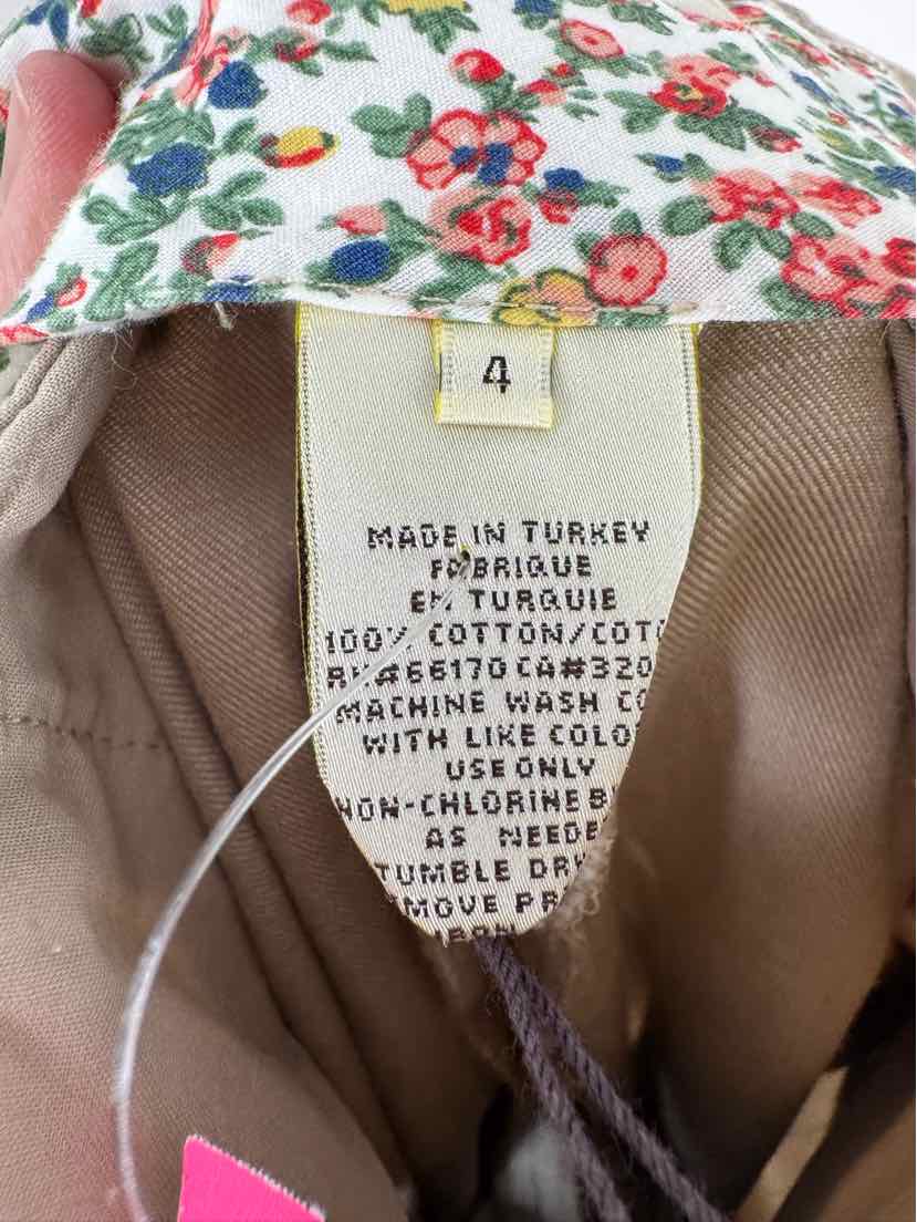 Size 4 ELEVENESS Tan Pants
