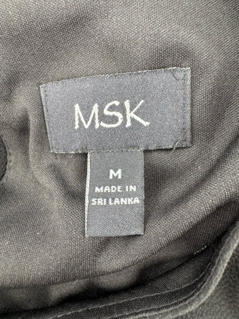 Size M MSK Black Dress