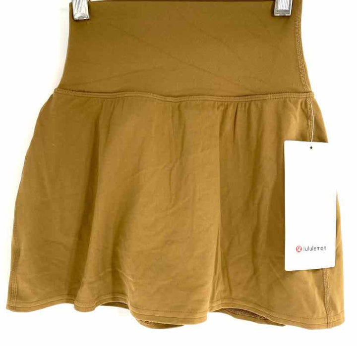Size 2 Lululemon Brown Skirt