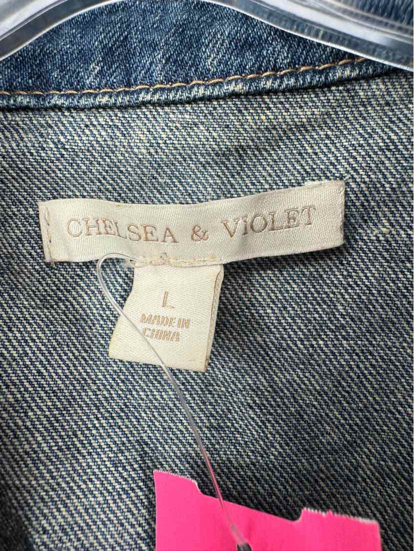 Size L CHELSEA & THEODORE Denim Jacket