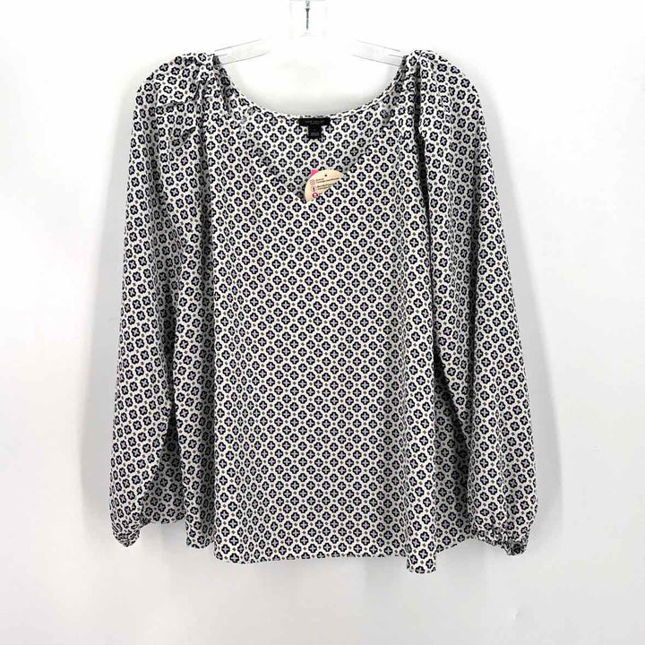 Size L Ann Taylor White Shirt