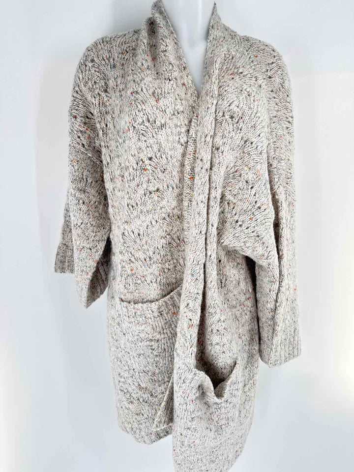 Size L/XL Gray Cardigan