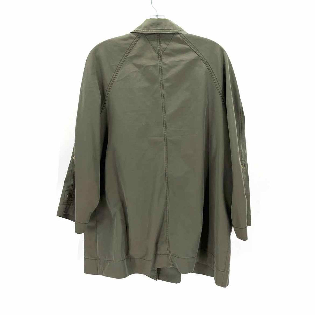 Size 1X TOMMY HILFIGER Olive Jacket