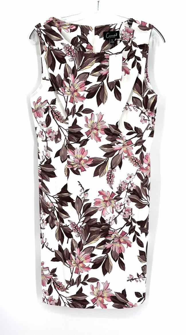 Size 14 CONNECTED APPAREL White Dress