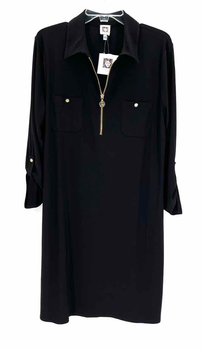 Size 16 Anne Klein Black Dress
