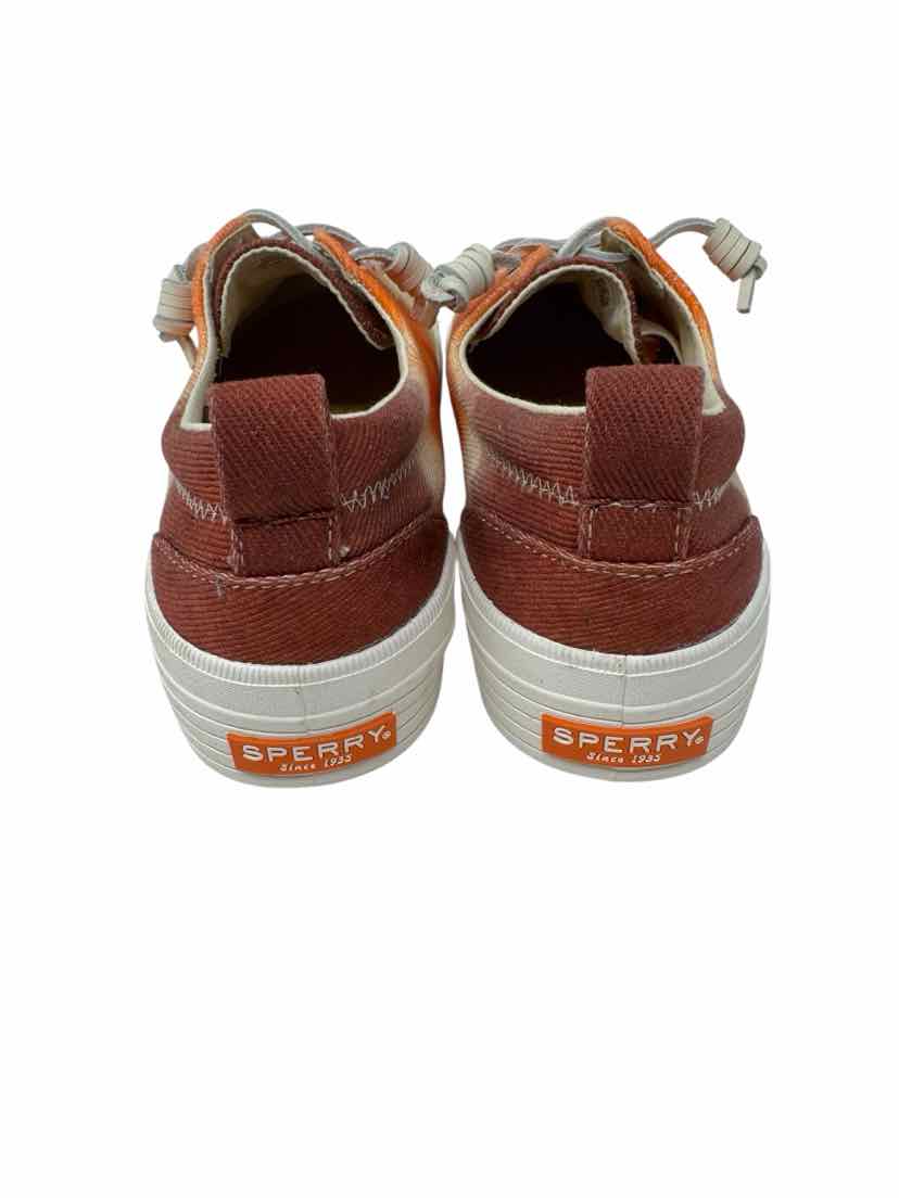 Shoe Size 6 Sperry Orange Sneakers