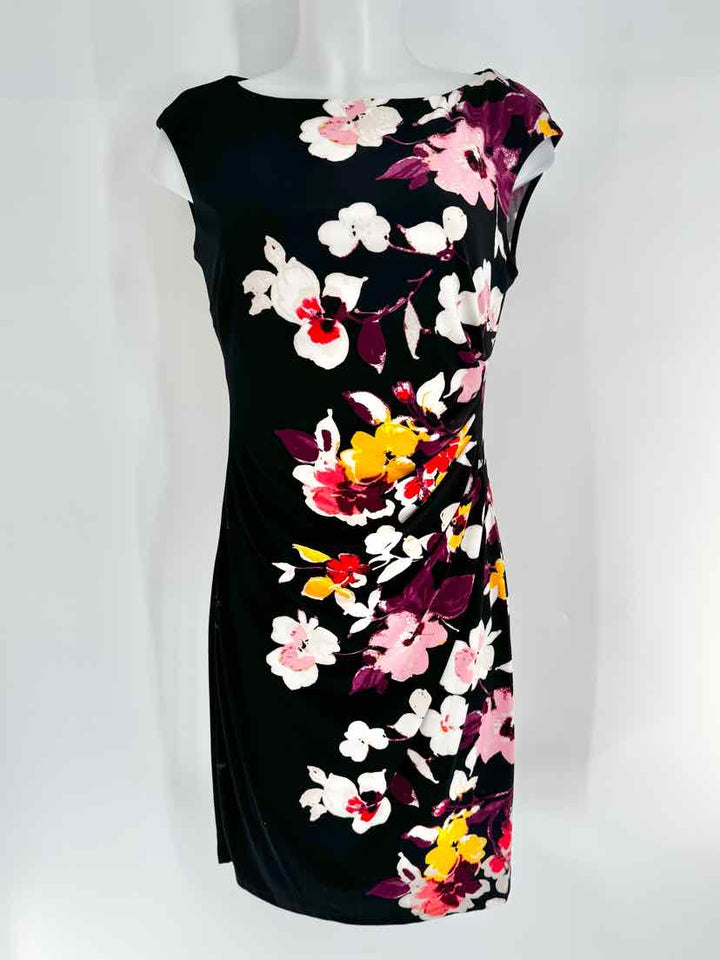 Size 8 RALPH LAUREN Black Dress