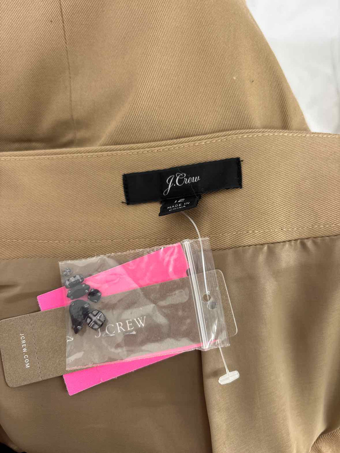 Size 12 J Crew Tan Skirt