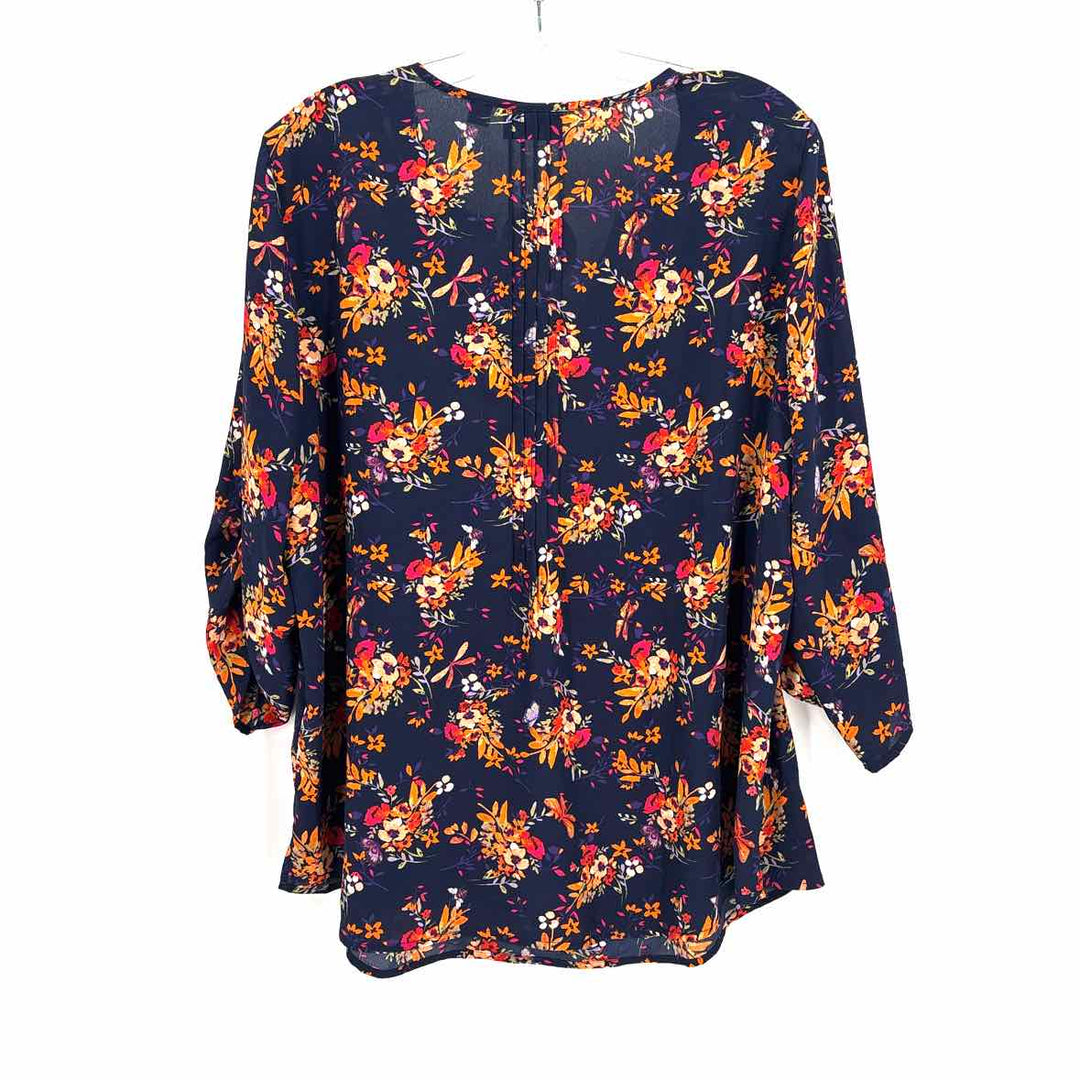 Size L JOAN RIVERS Blue Shirt