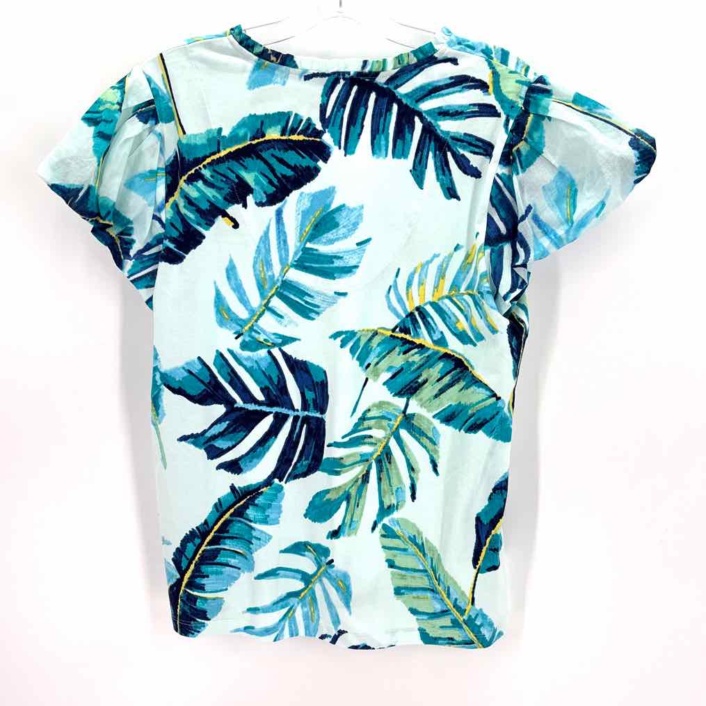 Size M Chico's Aqua Shirt