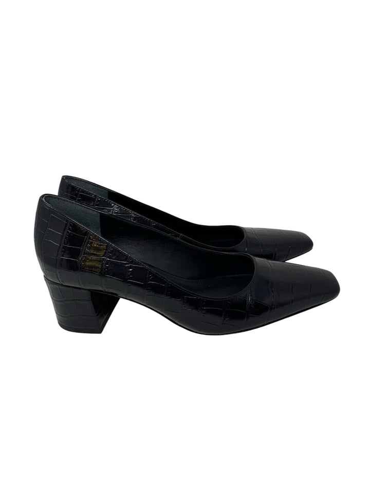 Shoe Size 8 J MCLAUGHLIN Black Leather Pumps