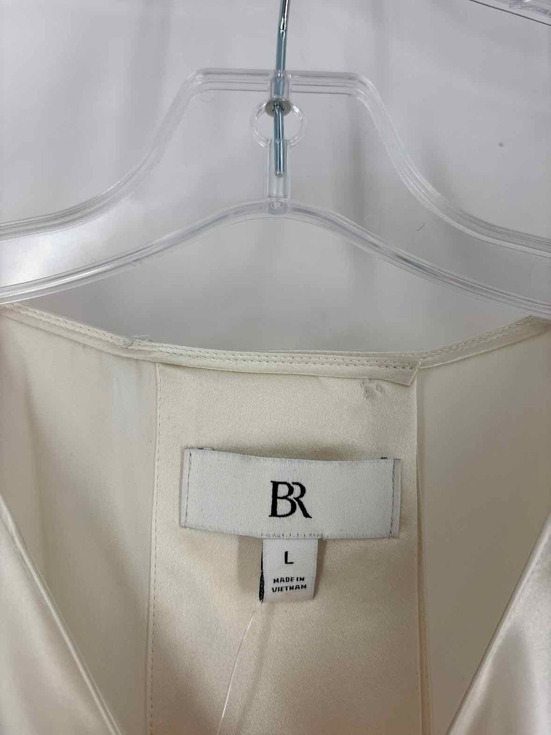 Size L Banana Republic Ivory Silk Shirt