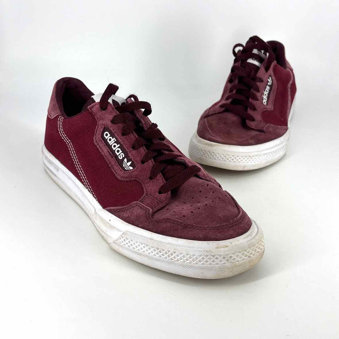 Shoe Size 9.5 Adidas Plum Suede Sneakers