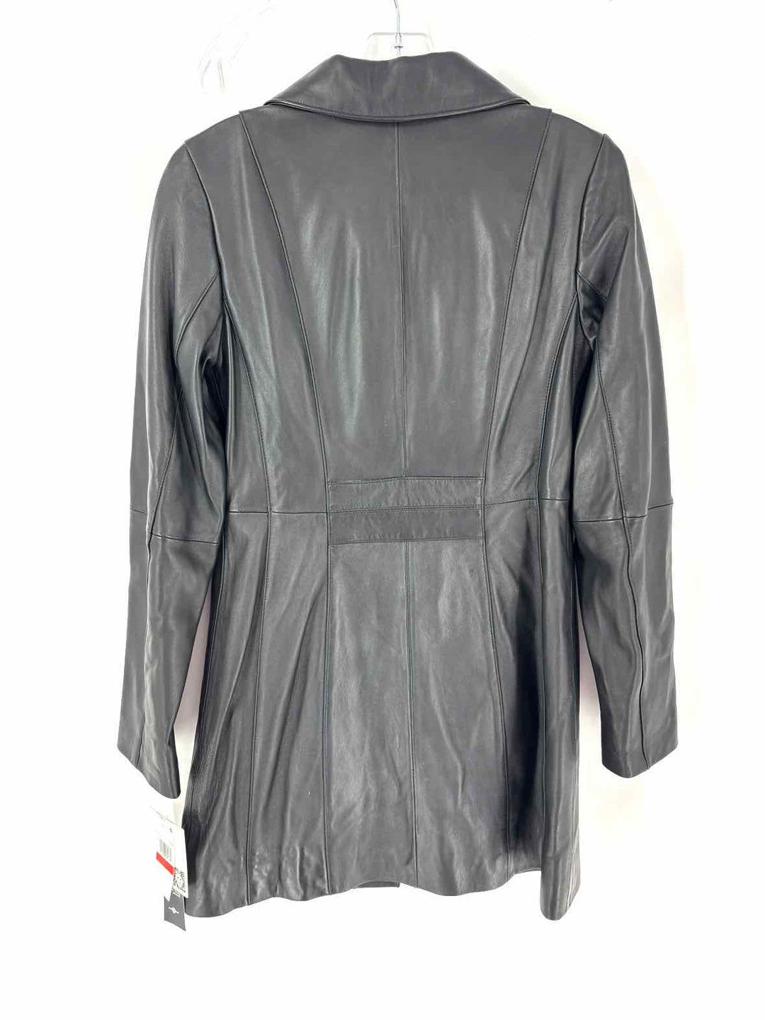 Size XS Anne Klein Black Leather Jacket