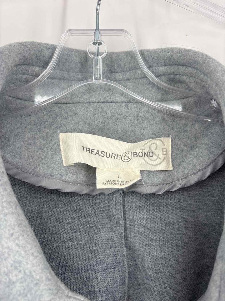 Size L TREASURE & BOND Gray Jacket