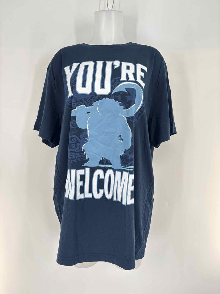 Size 2X DISNEY Navy Shirt