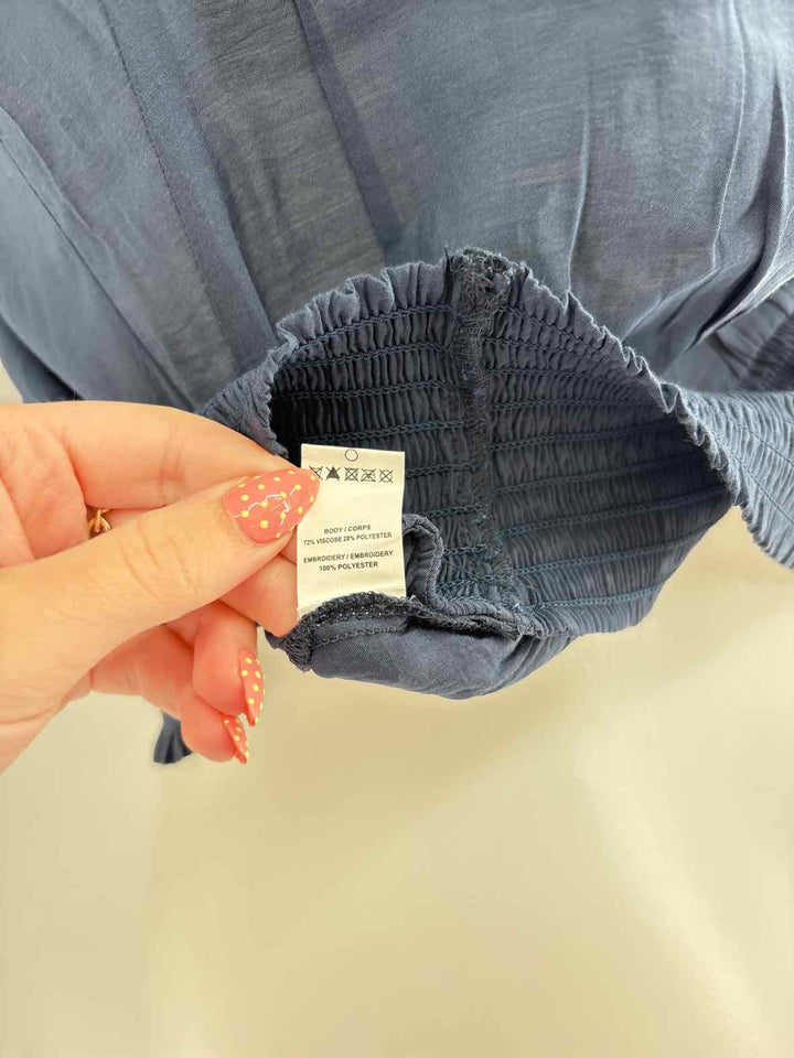 Size S Ramy Brook Navy Shirt